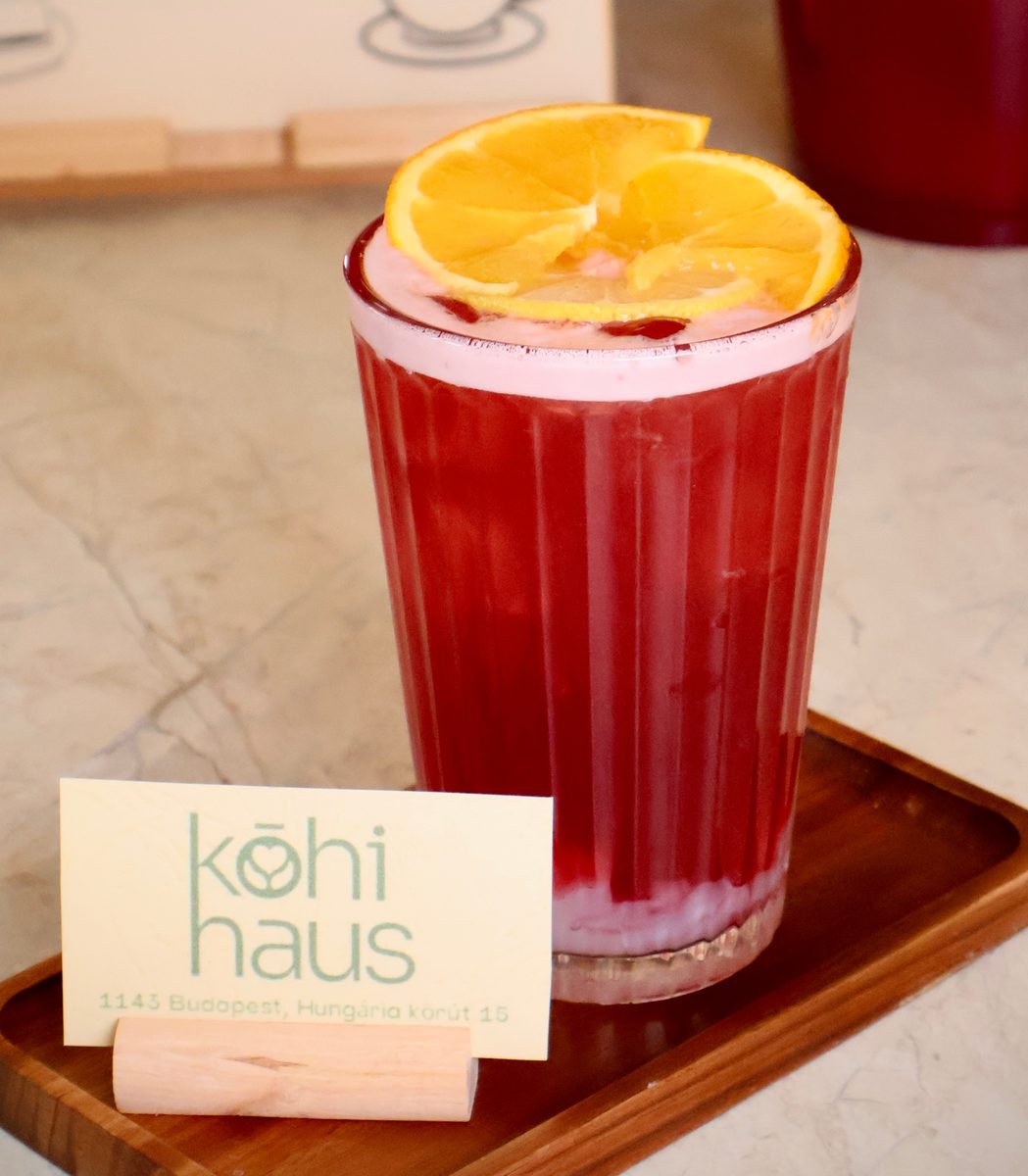 Mangosteen Hibiscus Drink at Kōhi Haus